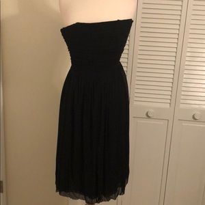 Black cocktail dress